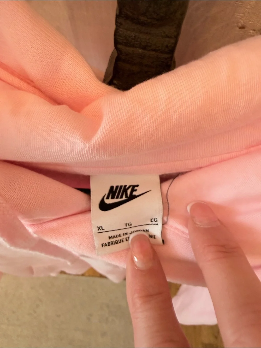 Nike Men’s Light Pink Club Fleece Pullover Hoodie 💗